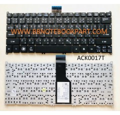 Acer Keyboard คีย์บอร์ด Aspire S3  S3-371 S3-391  S3-951  /  S5  S5-391  /  One  725  756   /  Travelmate B1  B113 / V5-121 V5-123 V5-131 V5-132 V5-171 / ES1-111  ภาษาไทย/อังกฤษ